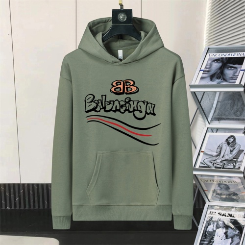 Balenciaga Hoodies Long Sleeved For Men #1246666 $48.00 USD, Wholesale Replica Balenciaga Hoodies