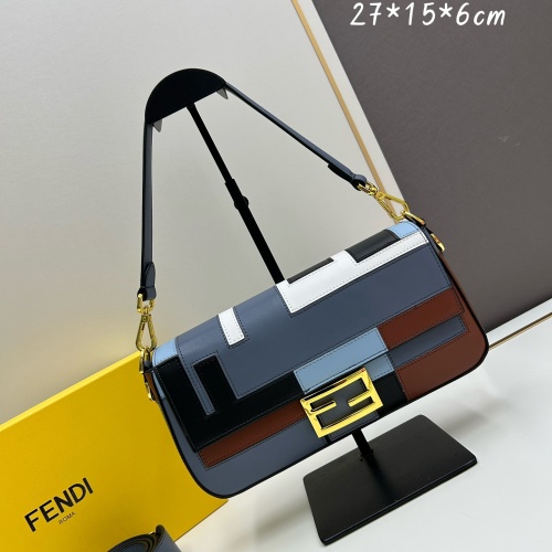 Fendi AAA Quality Shoulder Bags For Women #1246668 $130.00 USD, Wholesale Replica Fendi AAA Quality Shoulder Bags