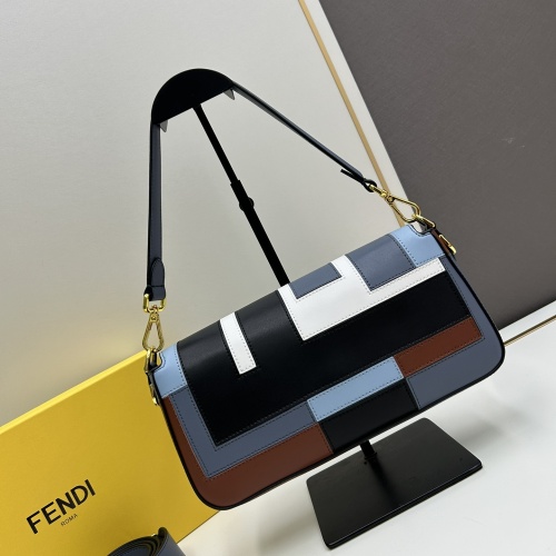 Replica Fendi AAA Quality Shoulder Bags For Women #1246668 $130.00 USD for Wholesale