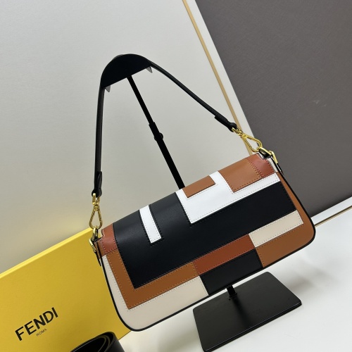 Replica Fendi AAA Quality Shoulder Bags For Women #1246669 $130.00 USD for Wholesale