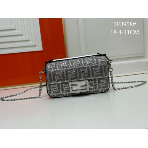 Fendi AAA Quality Messenger Bags For Women #1246711 $122.00 USD, Wholesale Replica Fendi AAA Messenger Bags