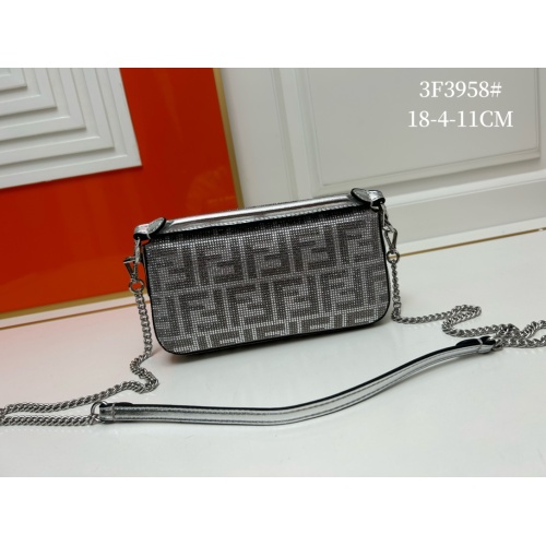 Replica Fendi AAA Quality Messenger Bags For Women #1246711 $122.00 USD for Wholesale