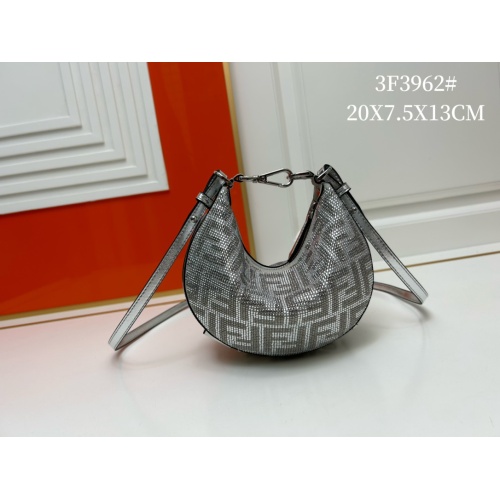 Fendi AAA Quality Messenger Bags For Women #1246712 $125.00 USD, Wholesale Replica Fendi AAA Messenger Bags