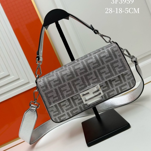 Fendi AAA Quality Messenger Bags For Women #1246713 $130.00 USD, Wholesale Replica Fendi AAA Messenger Bags