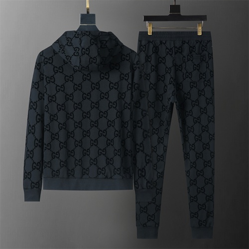 Replica Gucci Tracksuits Long Sleeved For Men #1246747 $72.00 USD for Wholesale