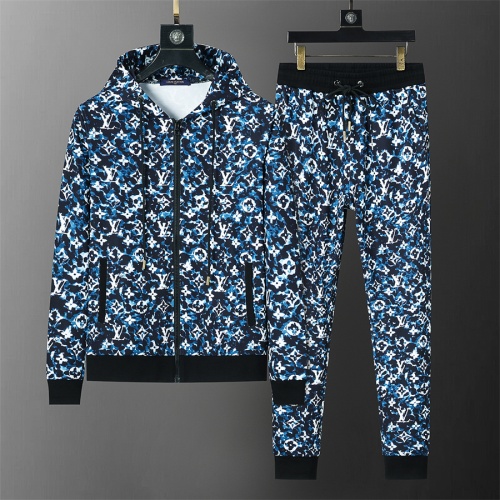 Louis Vuitton LV Tracksuits Long Sleeved For Men #1246751 $72.00 USD, Wholesale Replica Louis Vuitton LV Tracksuits