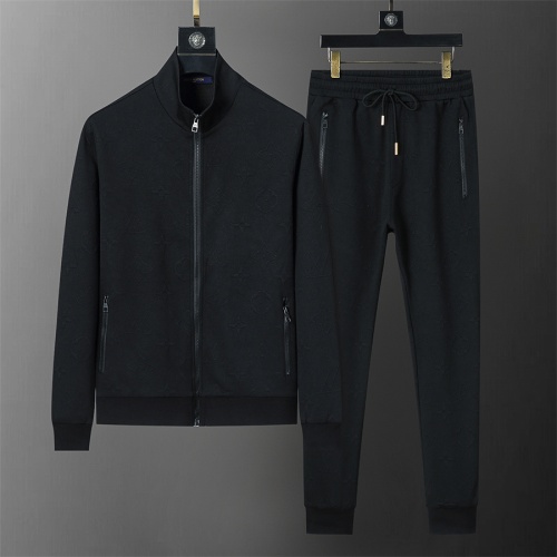 Louis Vuitton LV Tracksuits Long Sleeved For Men #1246760 $68.00 USD, Wholesale Replica Louis Vuitton LV Tracksuits