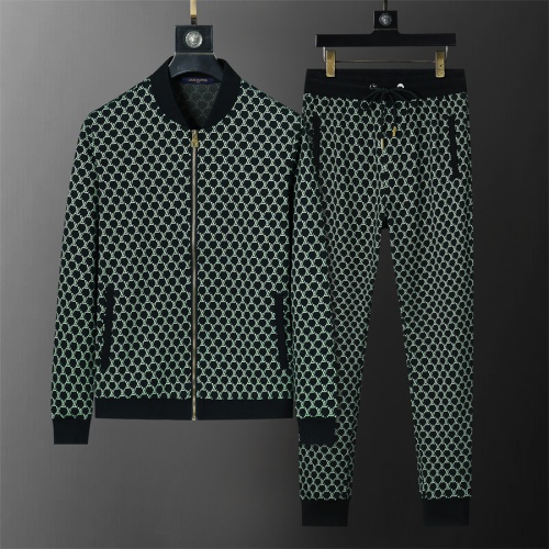 Louis Vuitton LV Tracksuits Long Sleeved For Men #1246763 $68.00 USD, Wholesale Replica Louis Vuitton LV Tracksuits