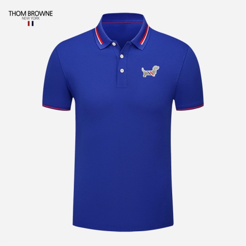 Thom Browne TB T-Shirts Short Sleeved For Men #1246815 $29.00 USD, Wholesale Replica Thom Browne TB T-Shirts