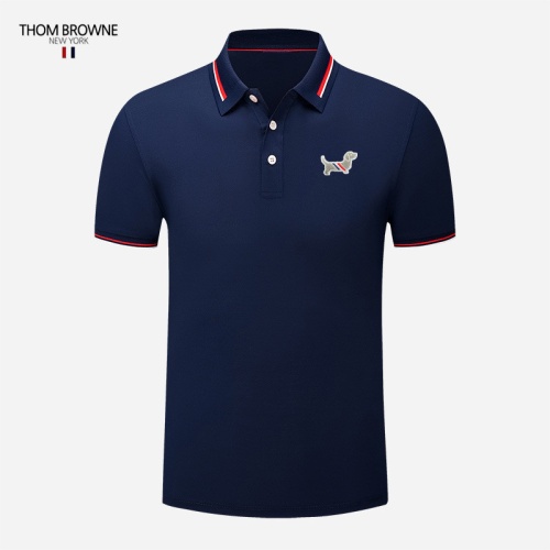 Thom Browne TB T-Shirts Short Sleeved For Men #1246816 $29.00 USD, Wholesale Replica Thom Browne TB T-Shirts