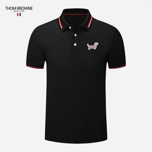 Thom Browne TB T-Shirts Short Sleeved For Men #1246817 $29.00 USD, Wholesale Replica Thom Browne TB T-Shirts