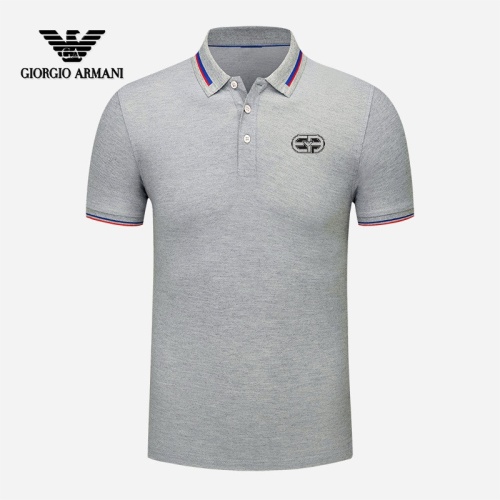 Armani T-Shirts Short Sleeved For Men #1246842 $29.00 USD, Wholesale Replica Armani T-Shirts