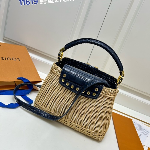 Replica Louis Vuitton AAA Quality Handbags In Navy For Women #1246942 $145.00 USD for Wholesale