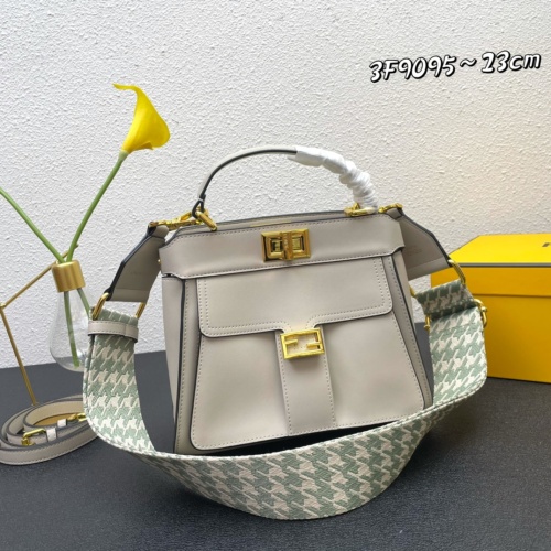 Fendi AAA Quality Handbags For Women #1246999 $145.00 USD, Wholesale Replica Fendi AAA Quality Handbags