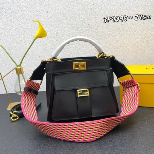 Fendi AAA Quality Handbags For Women #1247000 $145.00 USD, Wholesale Replica Fendi AAA Quality Handbags