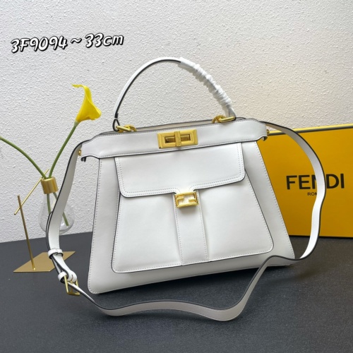 Fendi AAA Quality Handbags For Women #1247010 $150.00 USD, Wholesale Replica Fendi AAA Quality Handbags