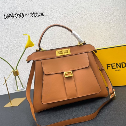 Fendi AAA Quality Handbags For Women #1247012 $150.00 USD, Wholesale Replica Fendi AAA Quality Handbags