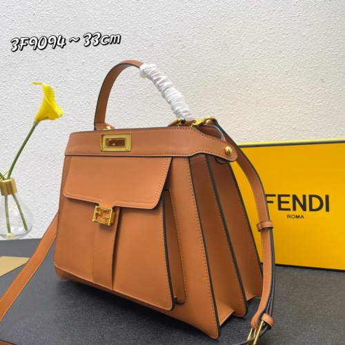 Replica Fendi AAA Quality Handbags For Women #1247012 $150.00 USD for Wholesale