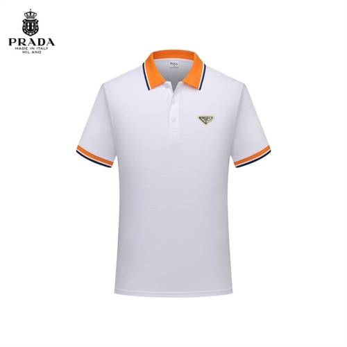 Prada T-Shirts Short Sleeved For Men #1247013 $29.00 USD, Wholesale Replica Prada T-Shirts