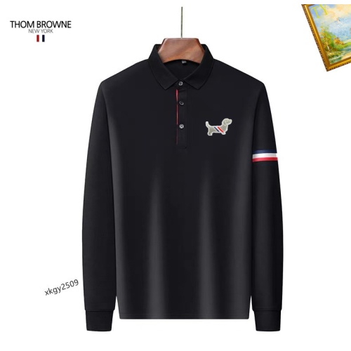 Thom Browne TB T-Shirts Long Sleeved For Men #1247047 $40.00 USD, Wholesale Replica Thom Browne TB T-Shirts