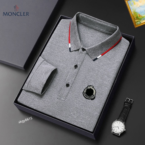 Moncler T-Shirts Long Sleeved For Men #1247097 $40.00 USD, Wholesale Replica Moncler T-Shirts