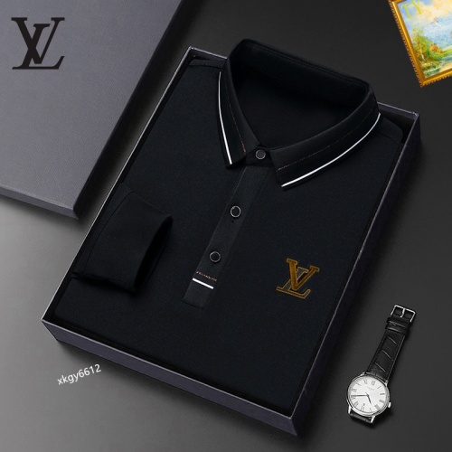 Louis Vuitton LV T-Shirts Long Sleeved For Men #1247130 $40.00 USD, Wholesale Replica Louis Vuitton LV T-Shirts