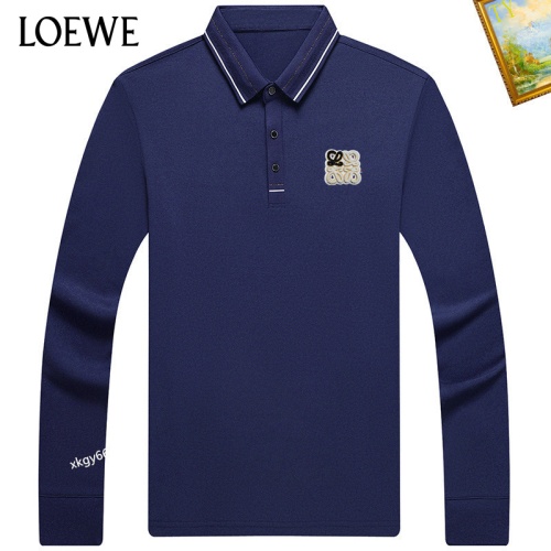 LOEWE T-Shirts Long Sleeved For Men #1247137 $40.00 USD, Wholesale Replica LOEWE T-Shirts