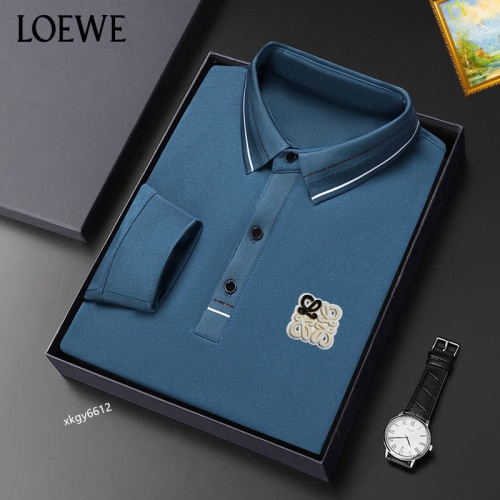 LOEWE T-Shirts Long Sleeved For Men #1247138 $40.00 USD, Wholesale Replica LOEWE T-Shirts