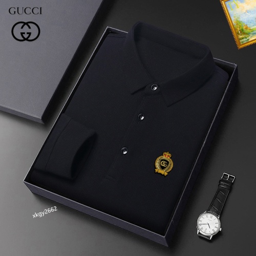 Gucci T-Shirts Long Sleeved For Men #1247158 $40.00 USD, Wholesale Replica Gucci T-Shirts