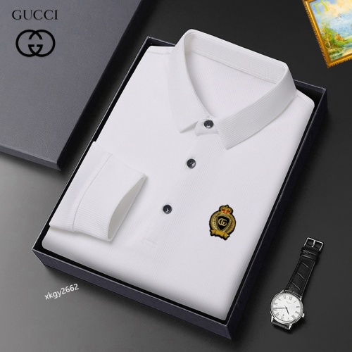 Gucci T-Shirts Long Sleeved For Men #1247162 $40.00 USD, Wholesale Replica Gucci T-Shirts