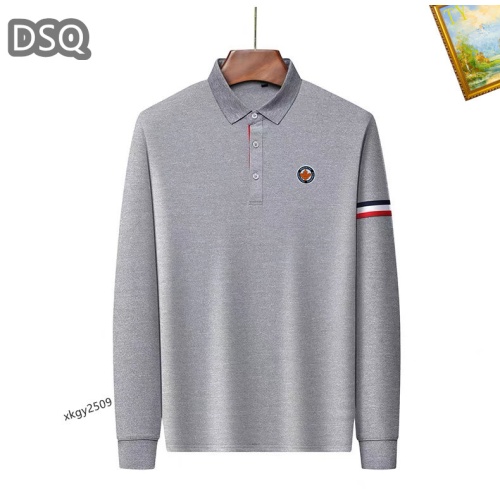 Dsquared T-Shirts Long Sleeved For Men #1247185 $40.00 USD, Wholesale Replica Dsquared T-Shirts