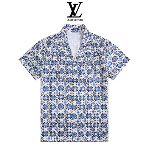 Louis Vuitton LV Shirts Short Sleeved For Men #1247192 $36.00 USD, Wholesale Replica Louis Vuitton LV Shirts