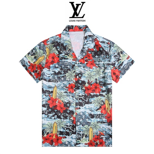 Louis Vuitton LV Shirts Short Sleeved For Men #1247193 $36.00 USD, Wholesale Replica Louis Vuitton LV Shirts