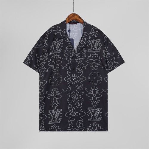 Louis Vuitton LV Shirts Short Sleeved For Men #1247194 $36.00 USD, Wholesale Replica Louis Vuitton LV Shirts