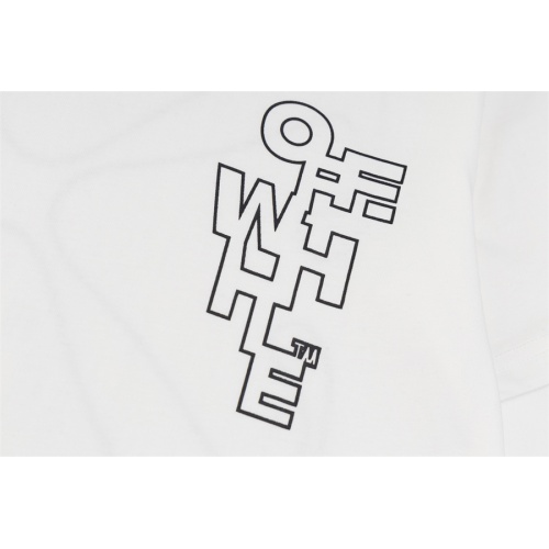 Replica Off-White T-Shirts Short Sleeved For Men #1247201 $34.00 USD for Wholesale