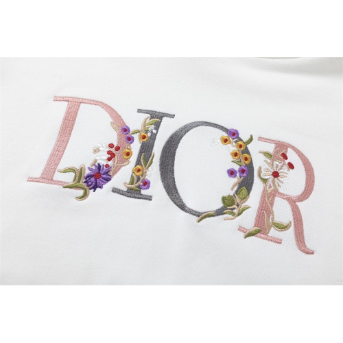 Replica Christian Dior Hoodies Long Sleeved For Unisex #1247211 $68.00 USD for Wholesale