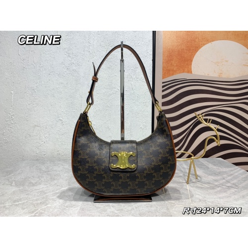 Celine AAA Quality Shoulder Bags For Women #1247303 $85.00 USD, Wholesale Replica Celine AAA Quality Shoulder Bags