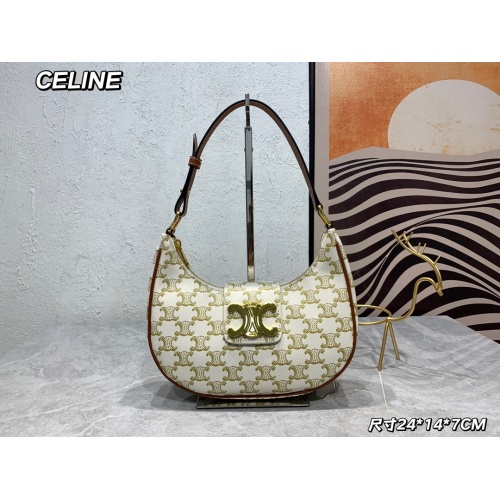 Celine AAA Quality Shoulder Bags For Women #1247304 $85.00 USD, Wholesale Replica Celine AAA Quality Shoulder Bags