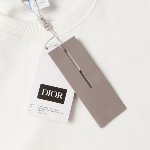 Replica Christian Dior Hoodies Long Sleeved For Unisex #1247322 $56.00 USD for Wholesale