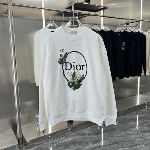 Christian Dior Hoodies Long Sleeved For Unisex #1247338 $60.00 USD, Wholesale Replica Christian Dior Hoodies