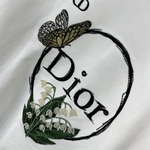 Replica Christian Dior Hoodies Long Sleeved For Unisex #1247338 $60.00 USD for Wholesale