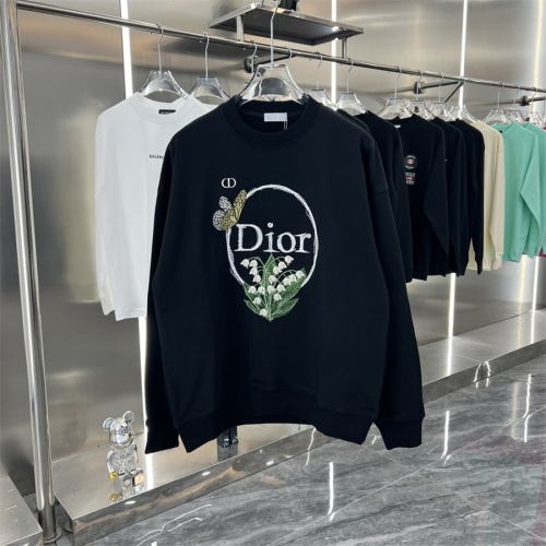 Christian Dior Hoodies Long Sleeved For Unisex #1247339 $60.00 USD, Wholesale Replica Christian Dior Hoodies