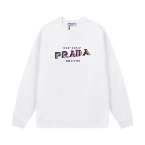 Prada Hoodies Long Sleeved For Unisex #1247347 $56.00 USD, Wholesale Replica Prada Hoodies