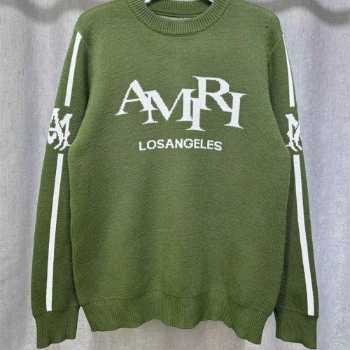 Amiri Sweaters Long Sleeved For Unisex #1247415 $52.00 USD, Wholesale Replica Amiri Sweaters