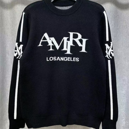 Amiri Sweaters Long Sleeved For Unisex #1247417 $52.00 USD, Wholesale Replica Amiri Sweaters