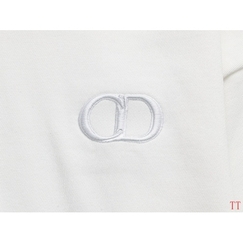 Replica Christian Dior Hoodies Long Sleeved For Unisex #1247499 $64.00 USD for Wholesale