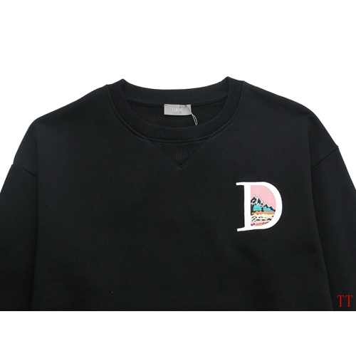 Replica Christian Dior Hoodies Long Sleeved For Unisex #1247508 $52.00 USD for Wholesale