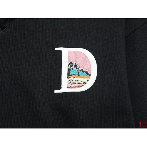 Replica Christian Dior Hoodies Long Sleeved For Unisex #1247508 $52.00 USD for Wholesale