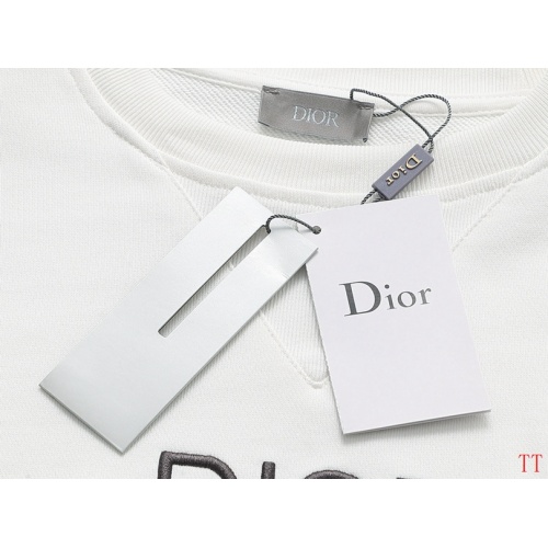 Replica Christian Dior Hoodies Long Sleeved For Unisex #1247510 $52.00 USD for Wholesale