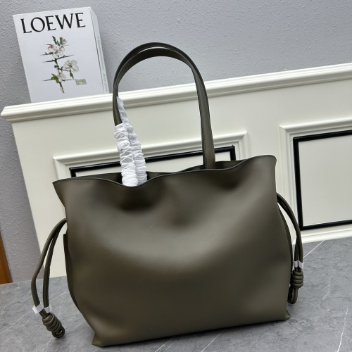 Replica LOEWE AAA Quality Shoulder Bags For Women #1247528 $175.00 USD for Wholesale